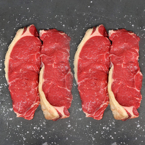 Grass Fed Sirloin Steaks (Pack of 4)