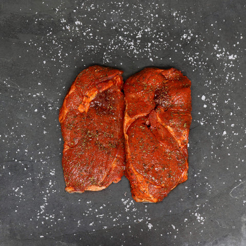 Lamb Leg Steaks in Mint