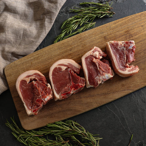 Thick Cut Welsh Spring Lamb Loin Chops