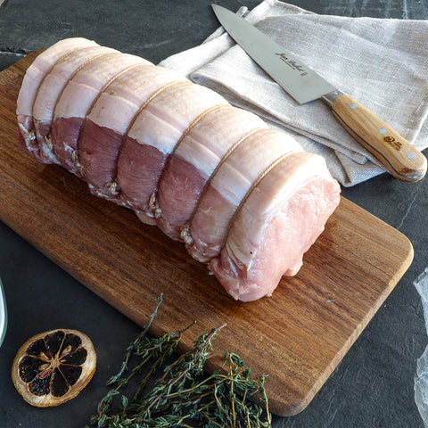 Welsh Pork Loin Joint Boned & Rolled
