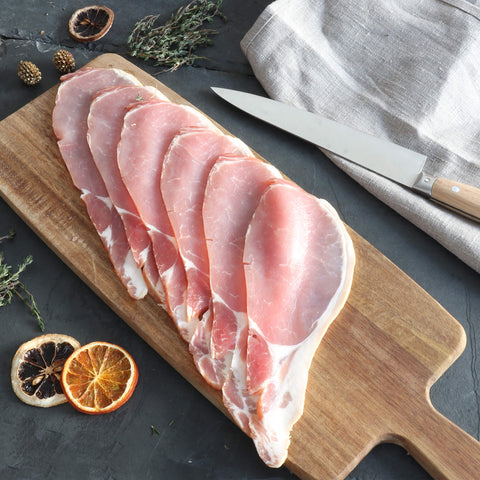 Christmas Dry Cured Smoked Back Bacon