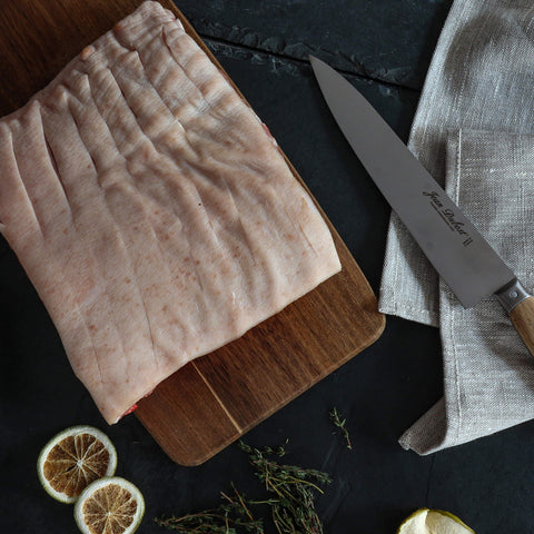 Christmas Welsh Flat Pork Belly Joint