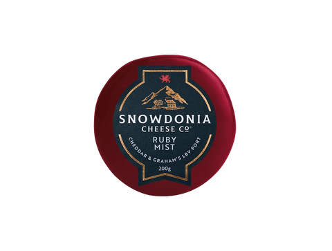 Snowdonia Mini Ruby Mist Cheese