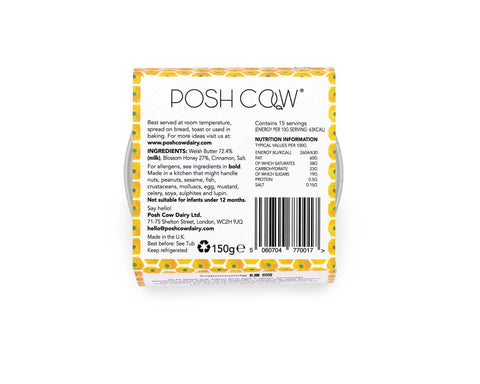 Posh Cow Honey & Cinnamon Butter