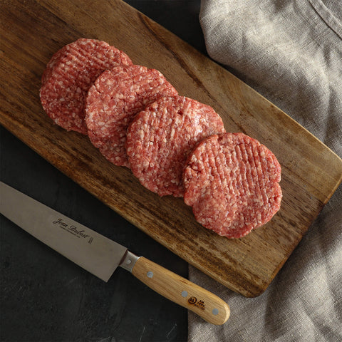 Fresh British Beef Burgers